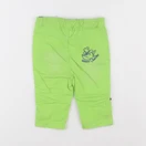 DPAM - pantalon vert fluo - 6 mois