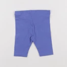 Obaïbi - legging court bleu - 6 mois