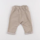 Obaïbi - pantalon beige - 3 mois