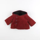 Bonpoint - manteau rouge - 6 mois