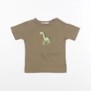 Bonpoint - tee-shirt marron - 6 mois