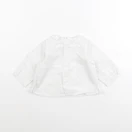 Bonpoint - blouse blanc, gris - 6 mois