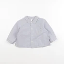 Bonpoint - chemise blanc, bleu - 12 mois