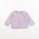 Acanthe - gilet violet - 6 mois