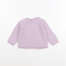 Acanthe - gilet violet - 6 mois