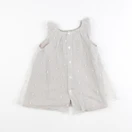 Bonpoint - robe beige, or - 12 mois