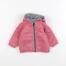 Petit Bateau - doudoune rose - 6 mois