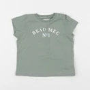Arsène et les pipelettes - tee-shirt vert - 18 mois