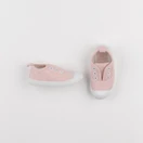 Vertbaudet - tennis élastiqué rose - pointure 20