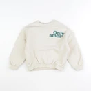 Zara - sweat imprimé au dos beige - 4 ans