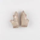 Vertbaudet - chaussons or - pointure 20/21