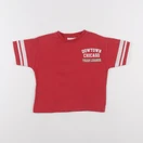 Zara - tee-shirt rouge - 2/3 ans
