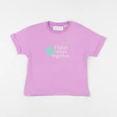 Zara - tee-shirt violet - 3 ans