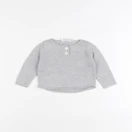 Boutchou - pull gris - 3 mois