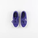 Superga - tennis à scratch/ lacets bleu - pointure 28