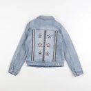IKKS - veste imprimé au dos bleu - 8 ans