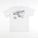 Uniqlo - tee-shirt imprimé au dos blanc - 10 ans