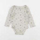 Vertbaudet - body beige - 12 mois