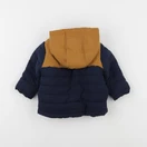 Vertbaudet - doudoune bleu, marron - 9 mois