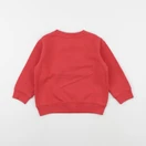 Vertbaudet - sweat rouge - 3 ans