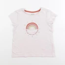 Vertbaudet - tee-shirt rose - 6 ans