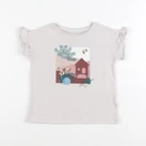Vertbaudet - tee-shirt rose - 4 ans