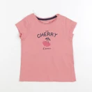 Vertbaudet - tee-shirt rose - 4 ans