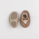 Vertbaudet - chaussons marron - pointure 18/19