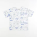 Vertbaudet - tee-shirt bleu - 6 ans