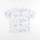 Vertbaudet - tee-shirt bleu - 6 ans