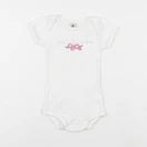 Petit Bateau - body blanc - 9 mois