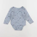 Vertbaudet - body bleu - 18 mois