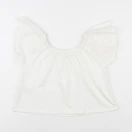 Vertbaudet - tee-shirt blanc - 2 ans