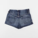 H&M - short bleu - 3/4 ans
