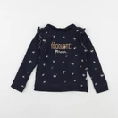 Vertbaudet - sweat bleu - 4 ans