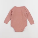 Vertbaudet - body rose - 12 mois