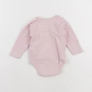 Vertbaudet - body rose - 12 mois