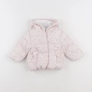 Vertbaudet - doudoune rose, or - 9 mois