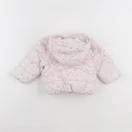 Vertbaudet - doudoune rose, or - 9 mois