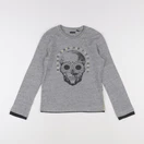IKKS - tee-shirt gris - 8 ans