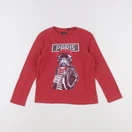 IKKS - tee-shirt rouge - 5 ans
