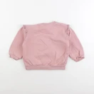 H&M - sweat rose - 18/24 mois
