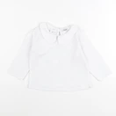 Zara - tee-shirt blanc - 12/18 mois