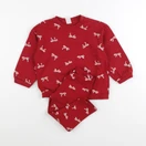 H&M - pyjama coton rouge - 18/24 mois