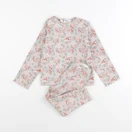 H&M - pyjama coton rose - 12/18 mois