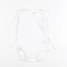 H&M - body blanc - 9/12 mois