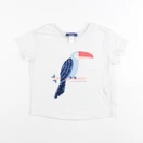 Okaidi - tee-shirt blanc - 4 ans
