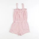 Okaidi - combinaison blanc, rouge - 8 ans
