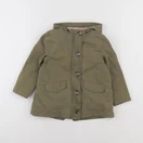 Vertbaudet - manteau vert - 4 ans