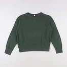 Uniqlo - sweat vert - 9/10 ans